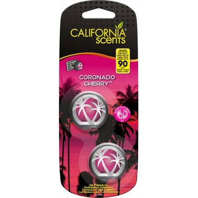 California Scents třešeň 2 x 3 ml