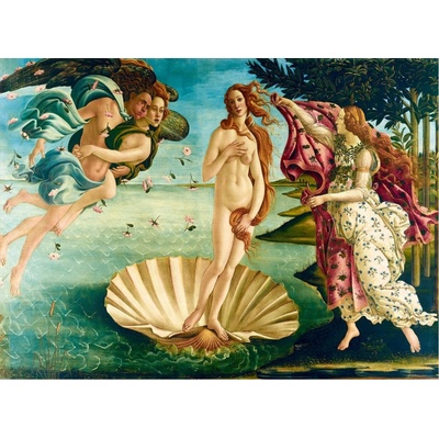 BlueBird Botticelli Zrození Venuše 1485 4000 dílků