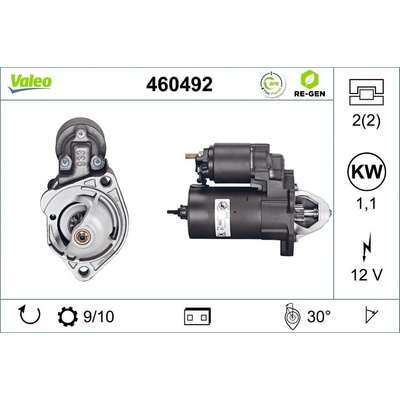 Startér VALEO 460492