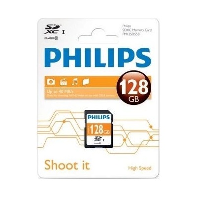 Philips SDXC 128 GB class 10 FM128SD55B