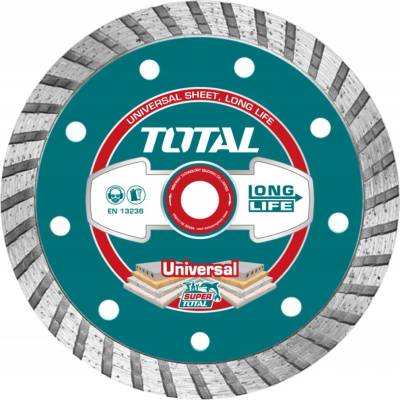 Total Kotúč diamantový rezný turbo 125 × 22,2 mm TAC2131253