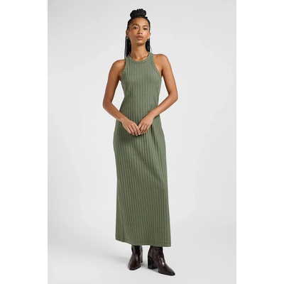Lee Jeans Rib Tank Dress 112363489 olivová