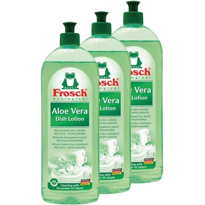 Frosch Eko Na nádobí aloe vera 3 x 750 ml