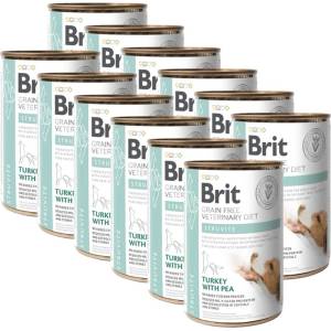 Brit Брит Ветеринарни Диети GF куче Струвит 12 x 400 г