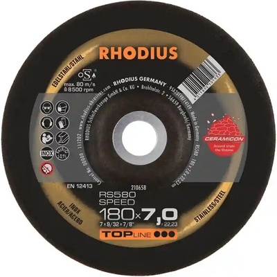 Rhodius Brúsny kotúč 180 x 7 x 22,23 mm 210658