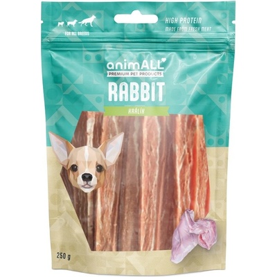 animALL Králičí proužky 250 g