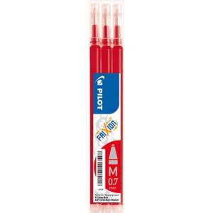 Pilot Frixion Clicker 0, 7 пълнител червен (3) (BLS-FR7-S3-R)