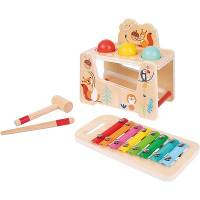 TookyToy zatloukací hra s xylofonem