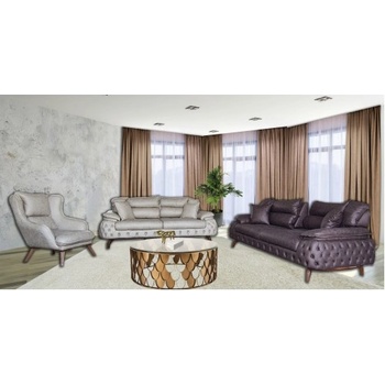 Image 1 of Мебелна фабрика НОВ ДОМ - гр. Ямбол Холова гарнитура Падула (155181)