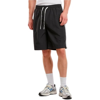 Urban Classics Бански гащета Urban classics Board Patched Stripe swimming shorts - Black (Black)