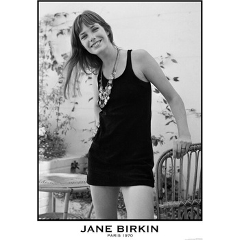 Plagát, Obraz - Jane Birkin - Paris 1970, 59.4 × 84.1 cm