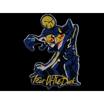 Nášivka IRON MAIDEN fear vyšívaná zažehlovací