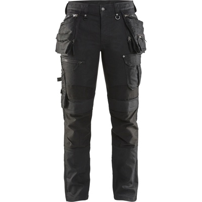 Blåkläder AB 1990 remeslnické strečové nohavice X1900 Black/Black