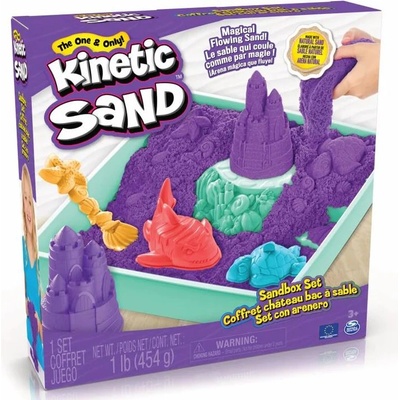 Kinetic Sand - Комплект за пясъчник - лилав (20143456-20146488) (93017)