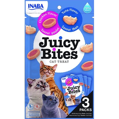 Churu Cat Juicy Bites Chicken&Tuna Flavor 3 x 11,3 g