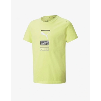 PUMA Alpha Graphic Tee Yellow