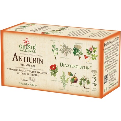 Grešík Devatero bylin Antiurin 20 n.s.