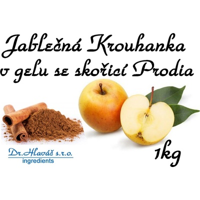 Dr.Hlaváč - Jablečná KROUHANKA v gelu+skořice Prodia 1kg