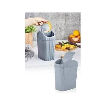 Image 1 of Кош с люлеещ капак мини сиво 2, 5 литра (107279/2)