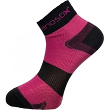 NanoSox AG-TIVE CYKLON ponožky černá+ PI Růžová