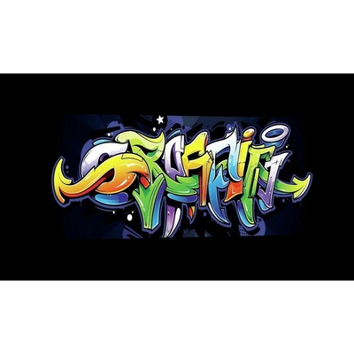 Postershop Obraz na plátně: Graffiti (4) - 145x45 cm