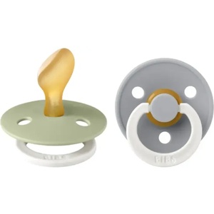 BIBS Анатомични залъгалки Bibs - Colour, 2 броя, 6-18 м, Sage Glow/Cloud Glow (2211426) - baby