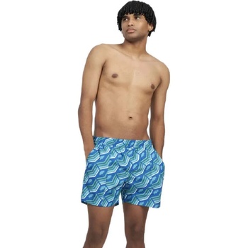 Umbro Бански гащета Umbro Printed swimming shorts - Multicolor (Quetzal Green Multi)