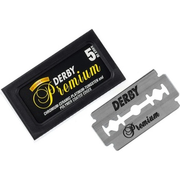 Derby Класически ножчета за бръснене - Derby Premium Double Edge (5 бр) Ножчета за бръснене