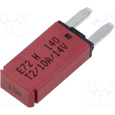 GLOSO 86123 Pojistka: tepelná; automobilová; 10A; 14VDC; 12,45mm; E72
