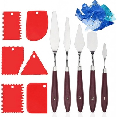 Sada malířských nožů, špachtlí na malování – Sleviste.cz