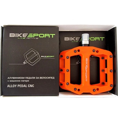 BikeSport 905, pedal body: one piece nylon; colour: orange (am6178)