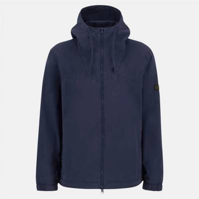 Barbour International Men's Buckley Cotton Long Sleeve Rain Anorak - Pigment Navy