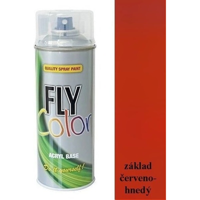 FLY COLOR - základná akrylová - základ červenohnedý - 400 ml