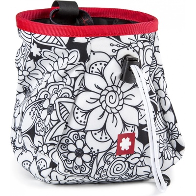 Торбичка за магнезий Ocun Lucky + Belt Chalk bag - Flower White - размер One Size (335-0591-1011)