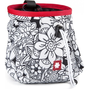 Ocun Торбичка за магнезий Ocun Lucky + Belt Chalk bag - Flower White - размер One Size (335-0591-1011)