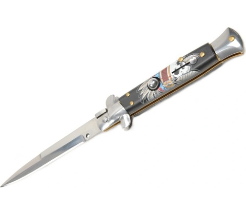 Stiletto Native American Skull