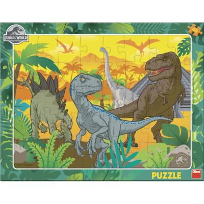 Dino Jurský Svět deskové 40 dílků