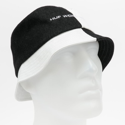 Huf Block Out Bucket Hat Black/White