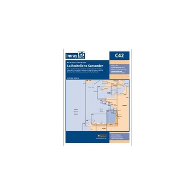 Imray Chart C42 - La Rochelle to Santander Imray Sheet map folded