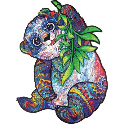 BudNej dřevěné PANDA MN9106 300 dílků