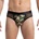 Cotelli Collection Мрежести слипове с камуфлажна окраска "camouflage bikini" размер s-l