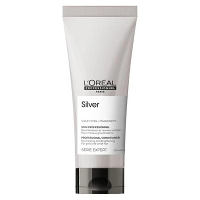 L'Oréal Silver Professional Conditioner 200 ml балсам за ревитализиране на сребриста и сива коса за жени