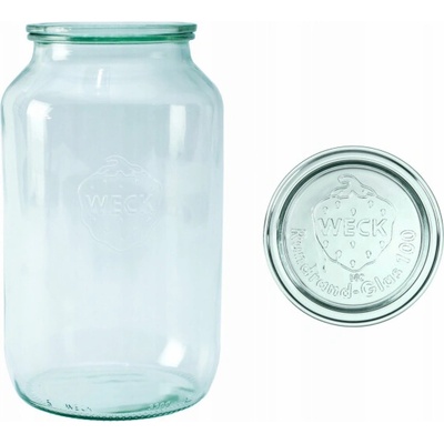 Weck Válcová nádoba s víčkem - 4 ksx 3000 ml
