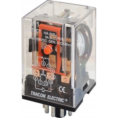 Relé Tracon 230 V IP20 3 A