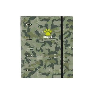 KELME Папка с пръстени Kelme Travel Черен Зелен 27 x 32 x 3.5 cm