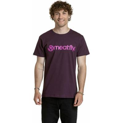 Meatfly мъжка тениска MF Logo Blackberry Meatfly | Cherven | МЪЖЕ | S