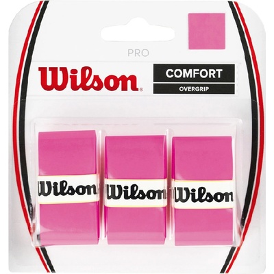 Wilson Pro overgrips 3ks ružová