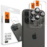 Spigen iPhone 17 Pro Max SPIGEN OPTIK PRO защитно стъкло за камерата 2бр. 9H, само за обектива, TRANSFER AGL05217 (AGL05217)