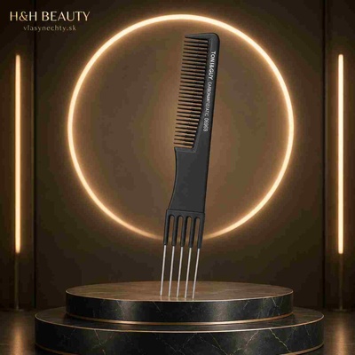 Toni & Guy Carbon Antistatic kadernícky hrebeň na vlasy 06969