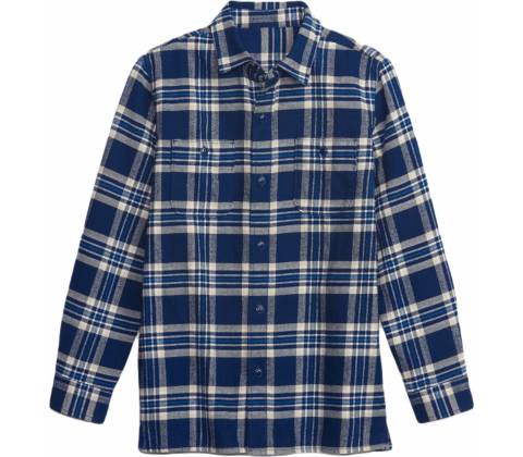 GAP LS Flannel modrá